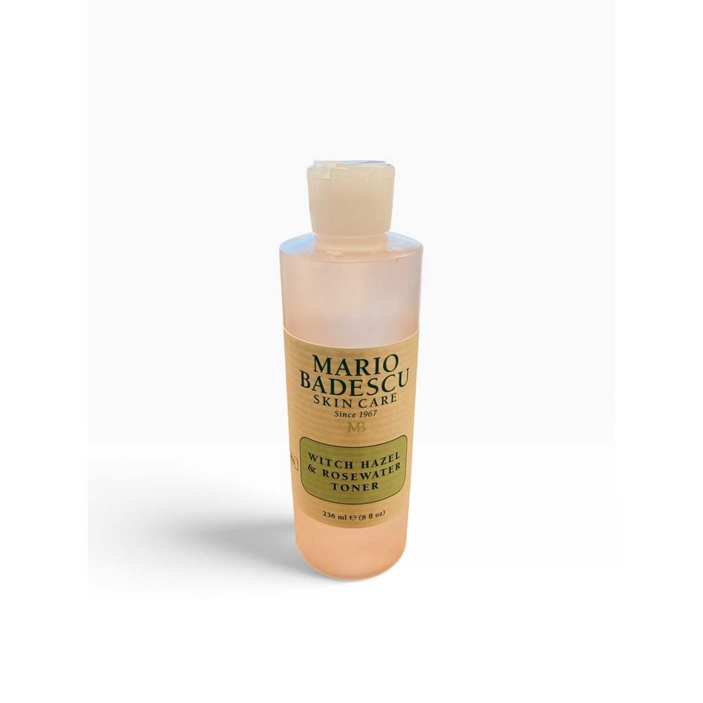 Mario Badescu Witch Hazel & Rosewater Toner 8 oz Alcohol Free All Skin Types